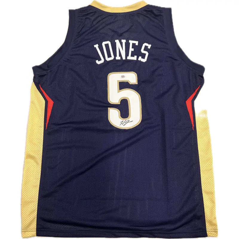 Herb Jones Signed Jersey PSA/DNA New Orleans Pelicans Autographed