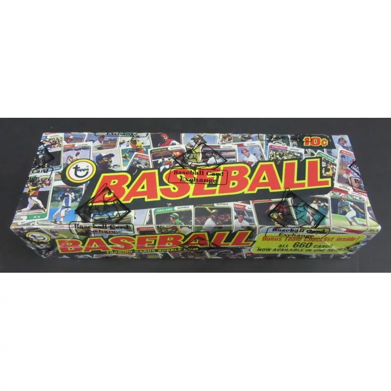 1974 Topps Baseball Unopened 10 Cent Wax Box (36/)