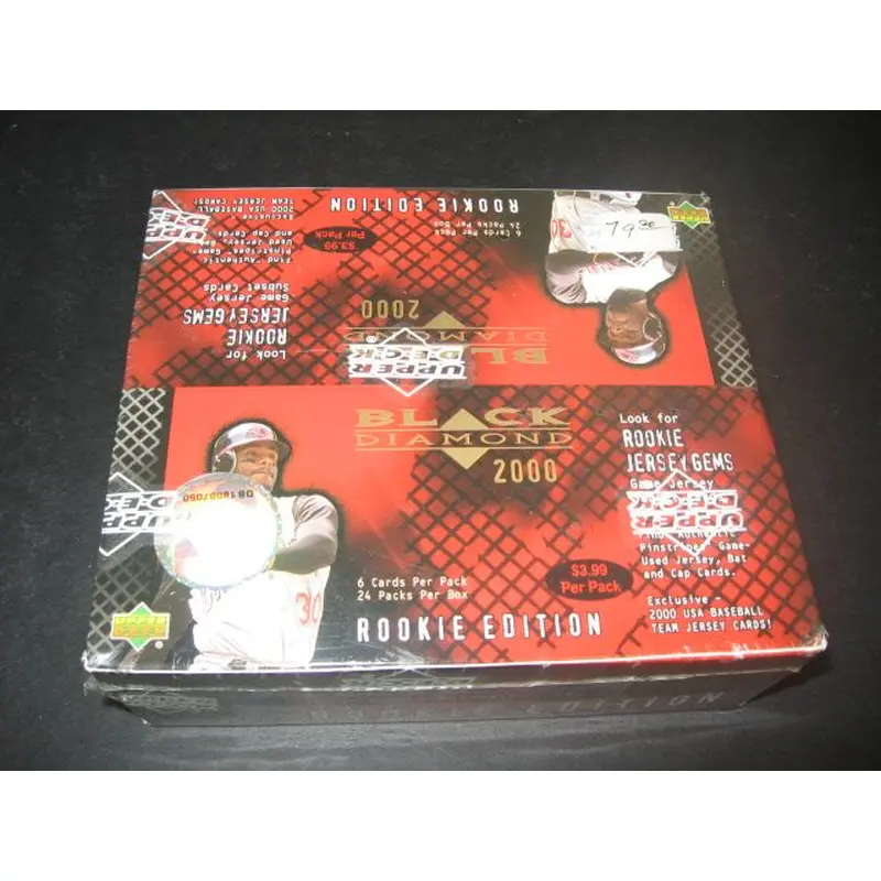 2000 UD Black Diamond Baseball Rookie Edition Box (Retail)