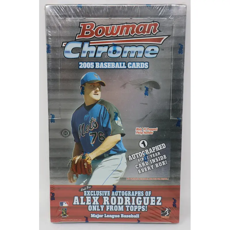 2005 Bowman Chrome Baseball Box (Hobby) (18/4)