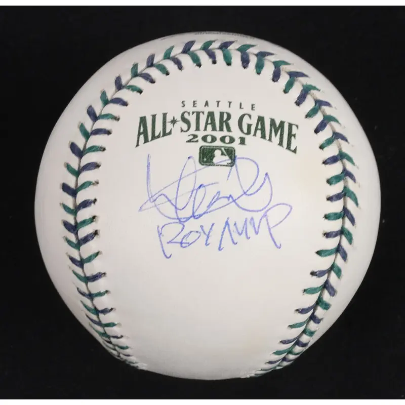 Ichiro Suzuki Rookie Of The Year MVP Signed 2001 All Star Game Baseball With COA