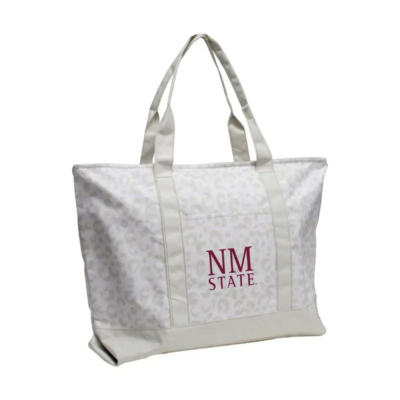 New Mexico State Leopard Pattern Tote