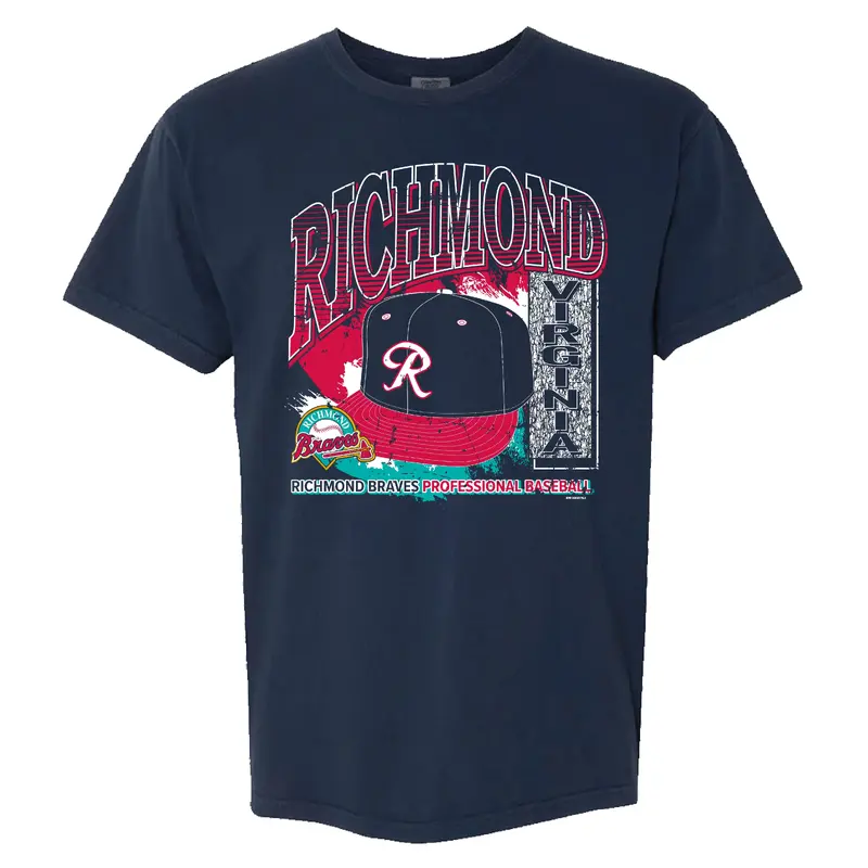 Richmond Flying Squirrels Richmond Braves Retro Tee