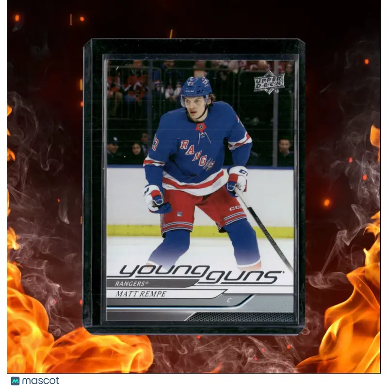 2024-25 Upper Deck Matt Rempe  Young Guns Rookie #216