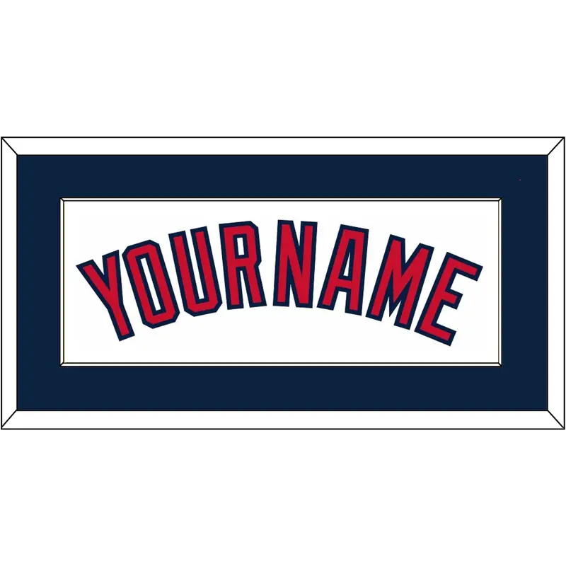 Cleveland Name - Home White (2012-2021) - Single Mat 1