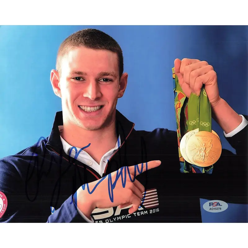 RYAN MURPHY signed 8x10 photo PSA/DNA Autographed Swimmer