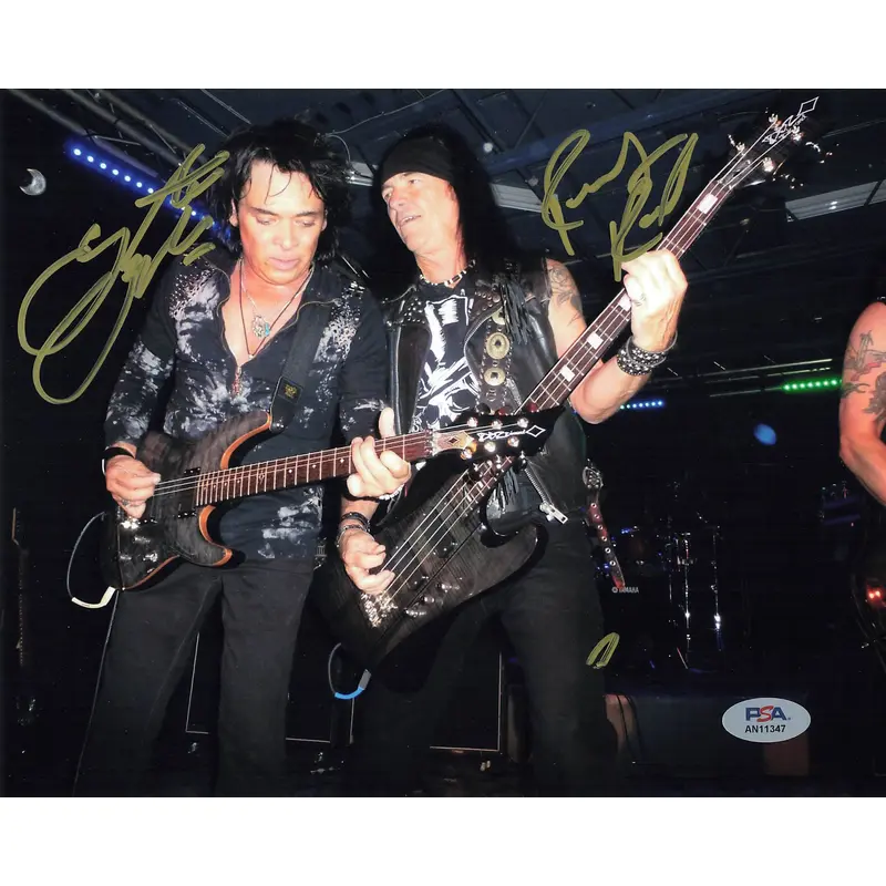 Steve Lynch and Randy Rand signed 8x10 photo PSA/DNA Autographed