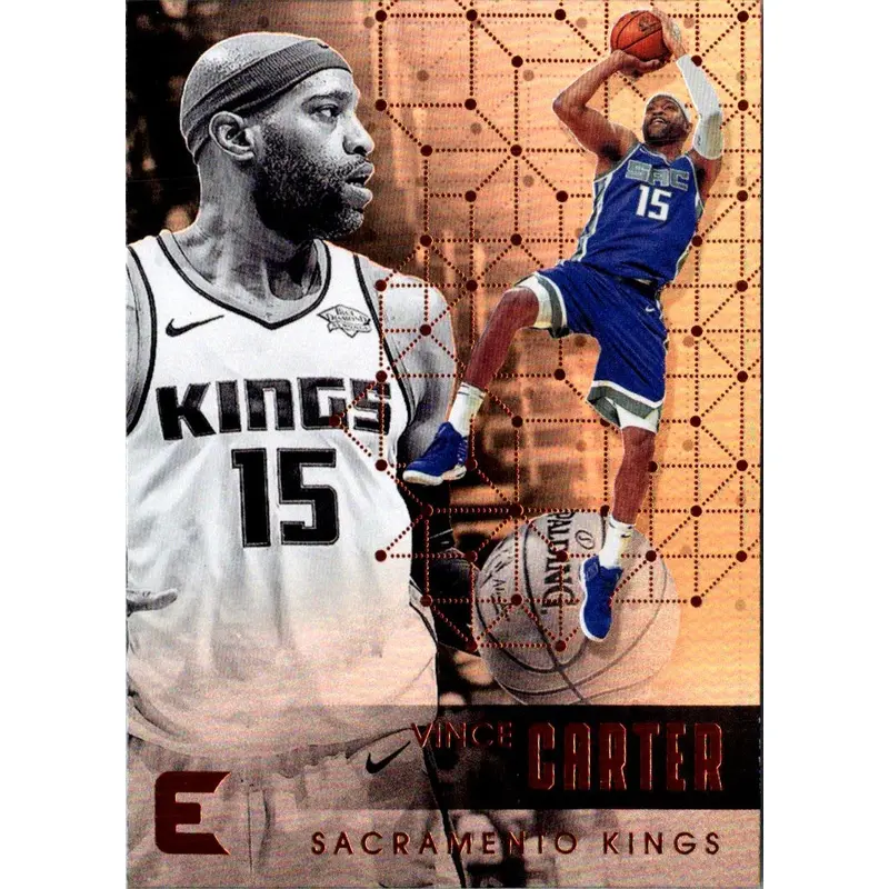 2018 Panini Impeccable Gold Vince Carter #77