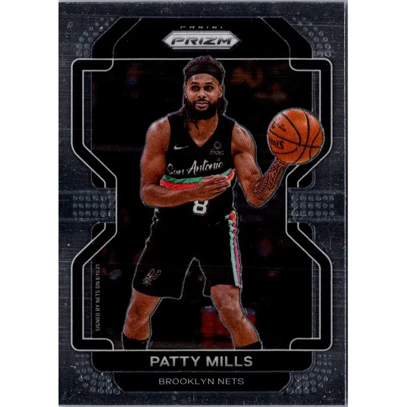 2021 Panini Prizm Blue Patty Mills #151