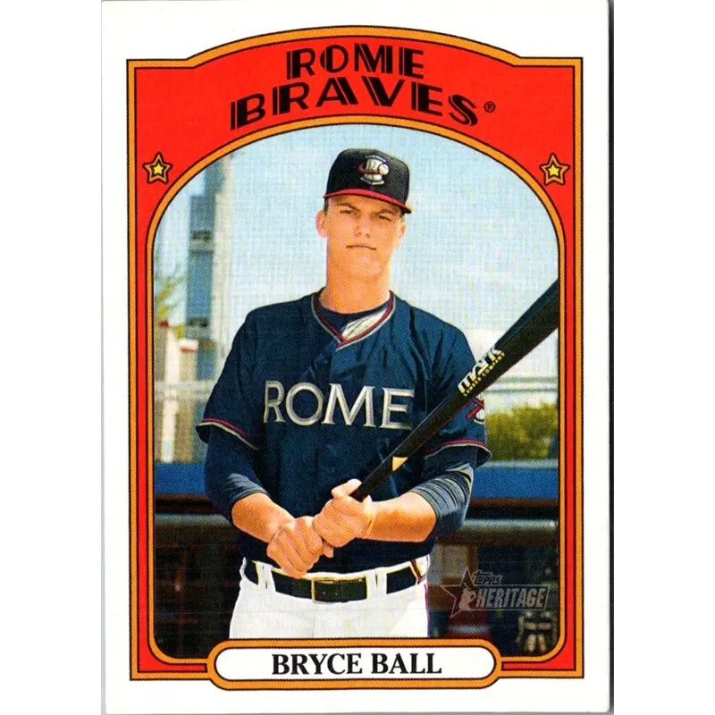 2021 Topps Heritage Minor League Bryce Ball #133