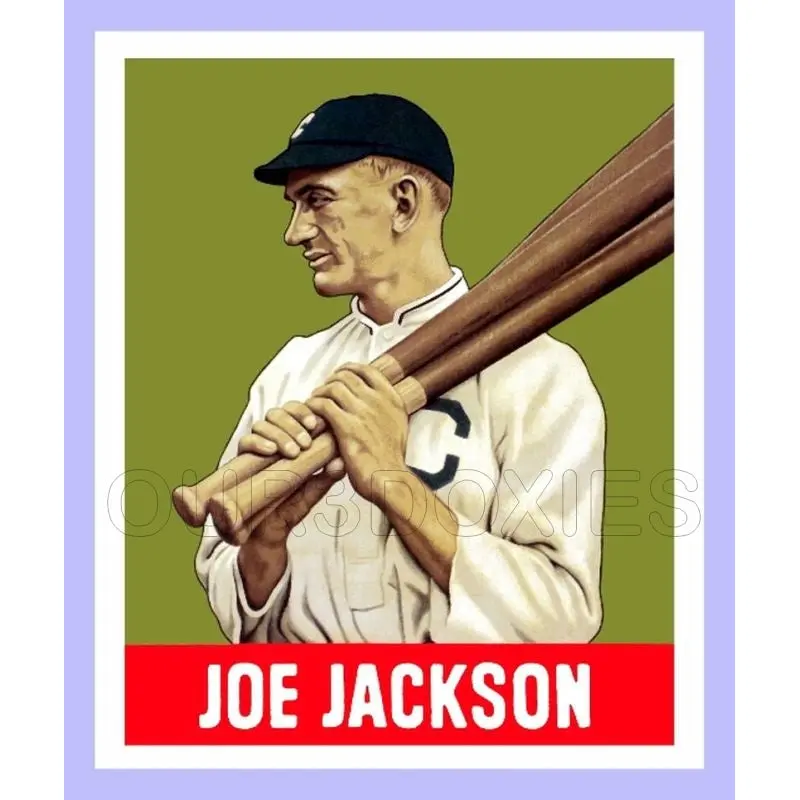Joe Jackson 1948 Leaf Custom Card - 3932