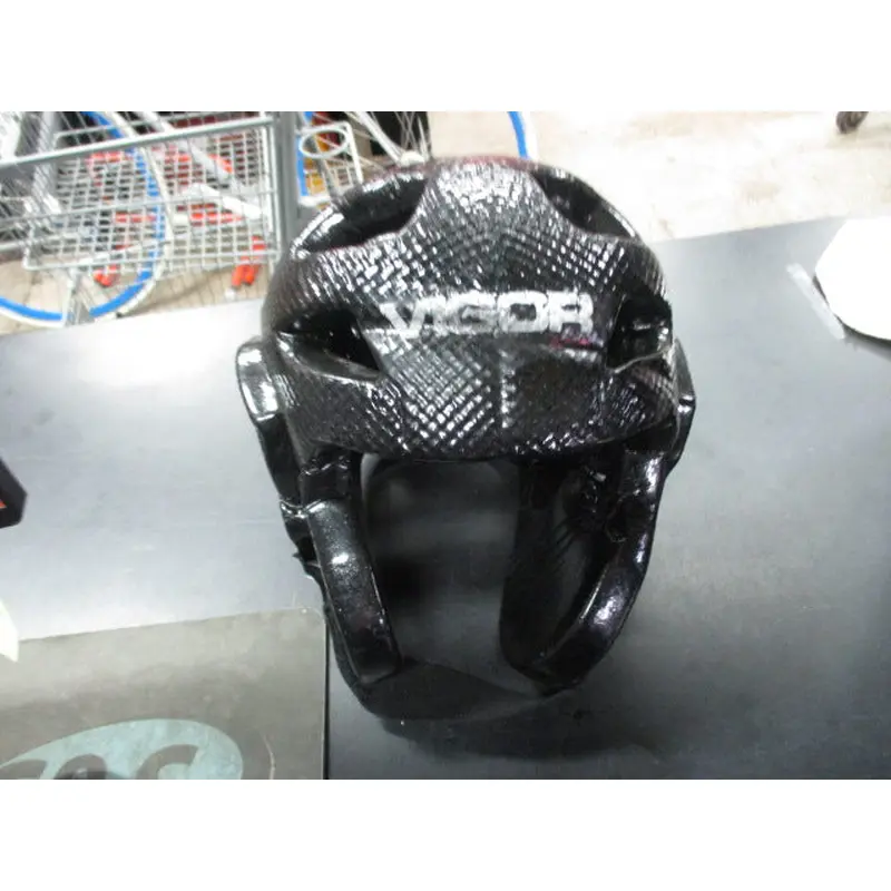 Used Vigor Black Sparring Head Gear