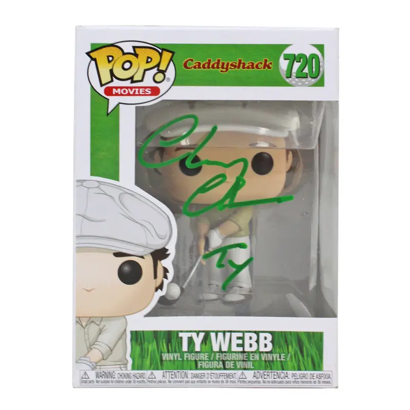 Chevy Chase Caddyshack "Ty" Signed #720 Funko Pop Vinyl Figure BAS #P94193
