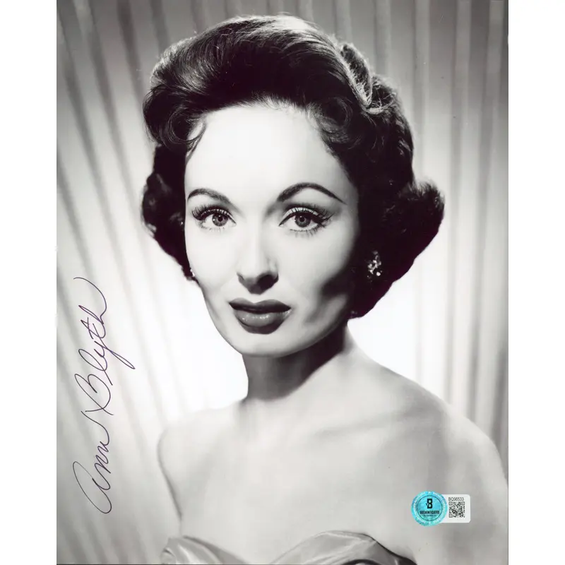Ann Blythe Mildred Pierce Authentic Signed 8x10 Vertical Photo Autographed BAS 6