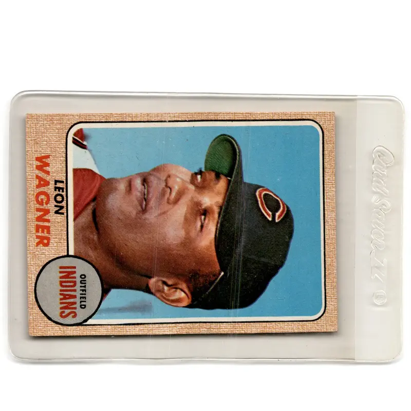 1968 Topps Leon Wagner #495 EX