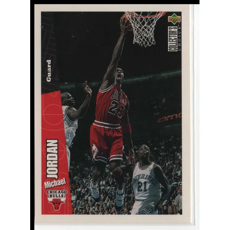 1996 Collector's Choice Italian Michael Jordan #23 Hot