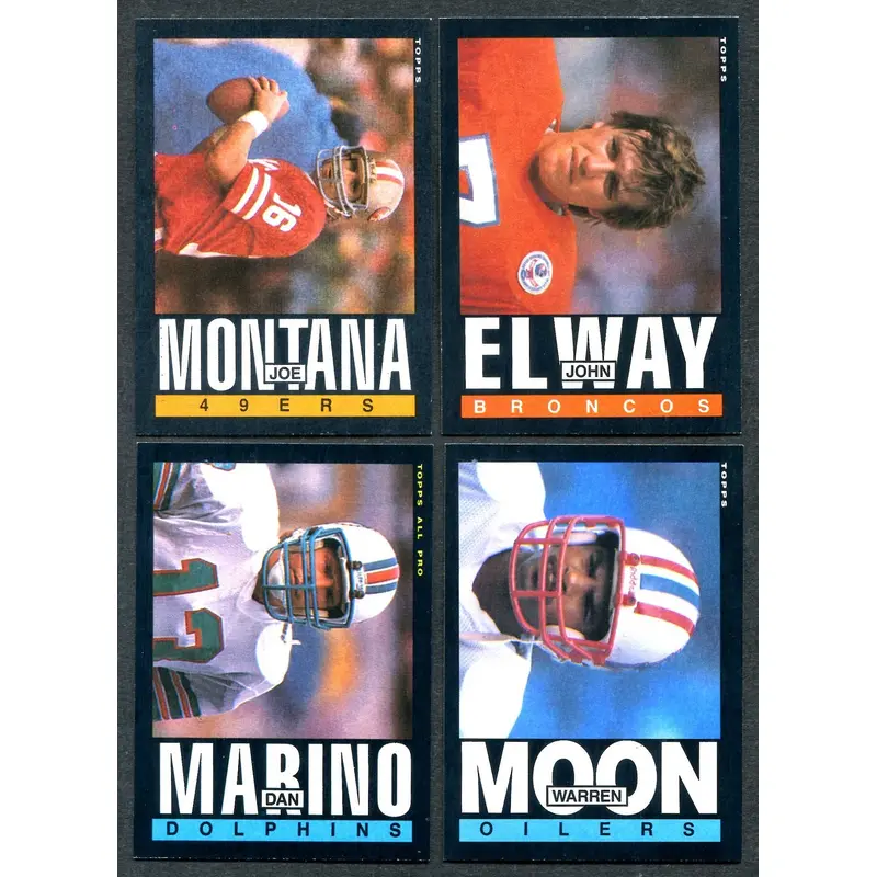 1985 Topps Football Complete Set NM NM/MT(396) (24-492)