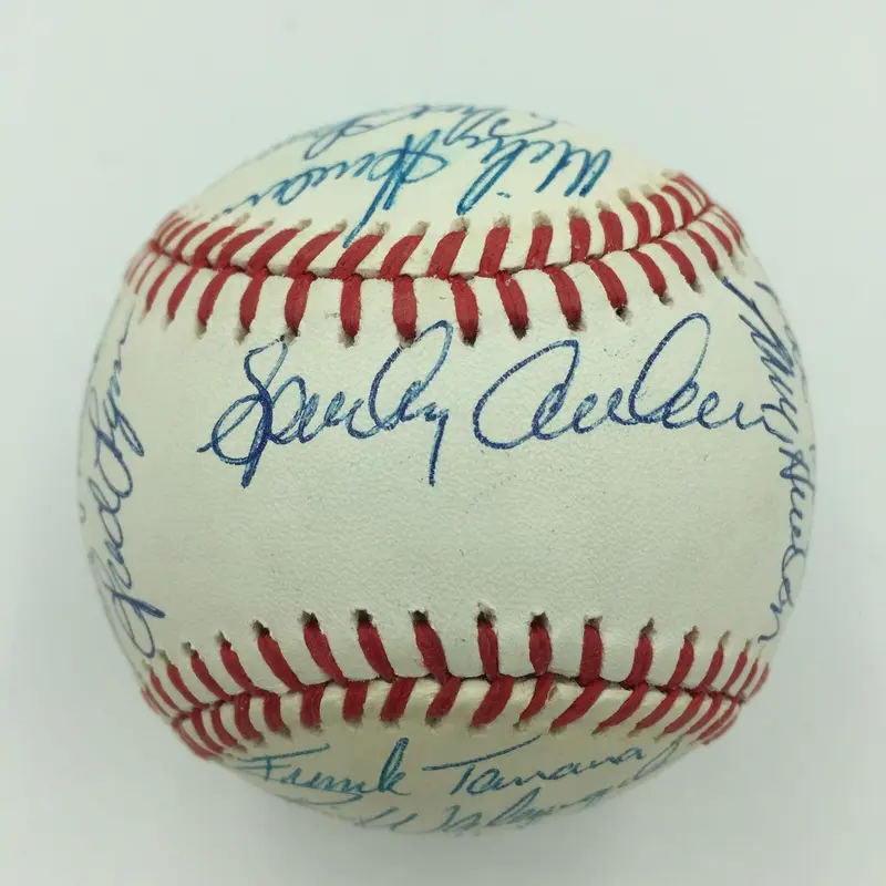 Beautiful 1988 Detroit Tigers Team Signed Baseball Sparky Anderson Alan Trammell