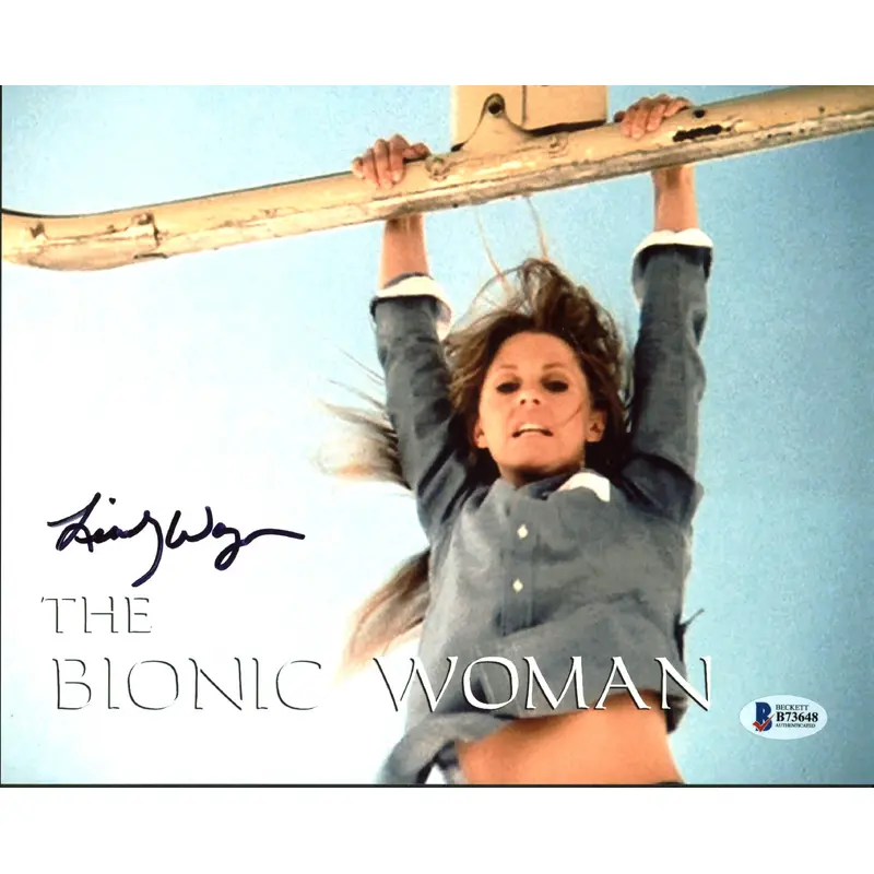Lindsay Wagner The Bionic Woman Authentic Signed 8X10 Photo Autographed BAS