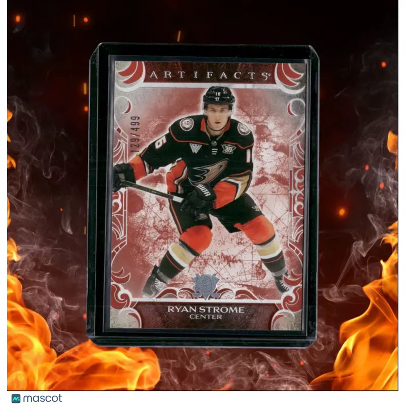 2024-25 Upper Deck Artifacts Ryan Strome Ruby Red 129/499 #3