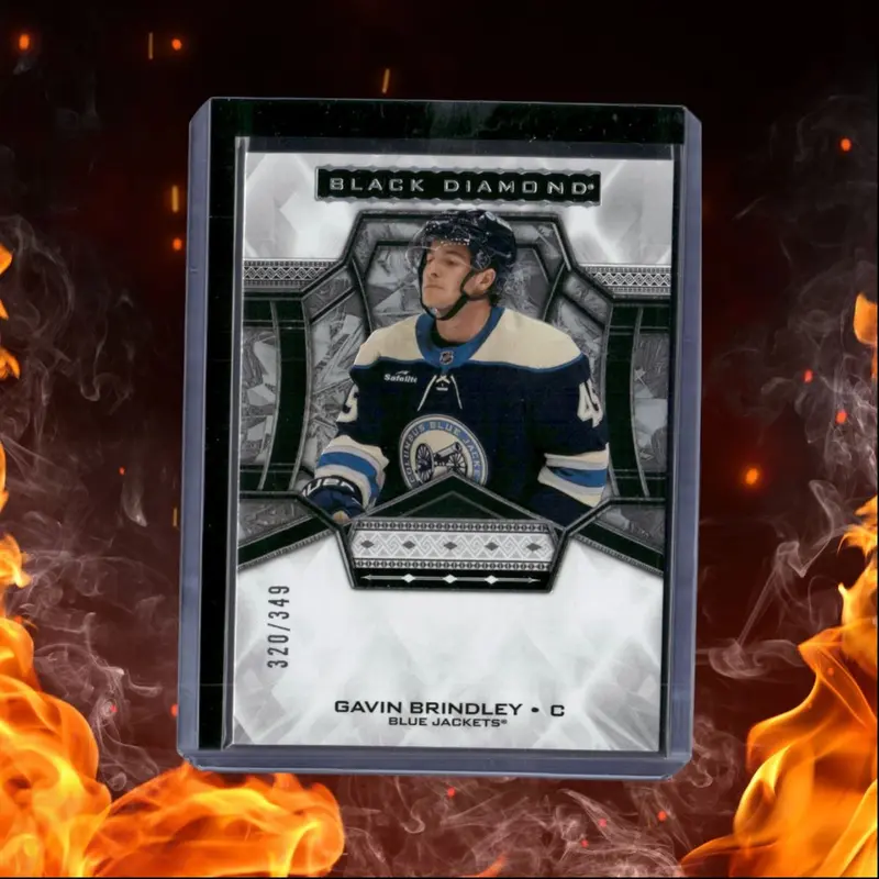 2024-25 Upper Deck Black Diamond Gavin Brindley Rookie 320/349 #BDB-GB