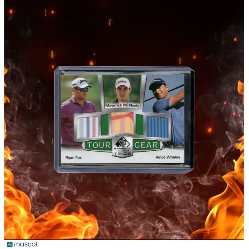 2024 SP Game Used Fox / Whaley / McNealy Tour Gear Trios Jersey #TG3-MFW