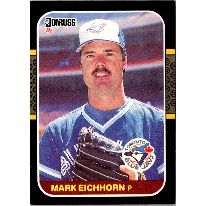 1987 Donruss Mark Eichhorn #321 Rookie