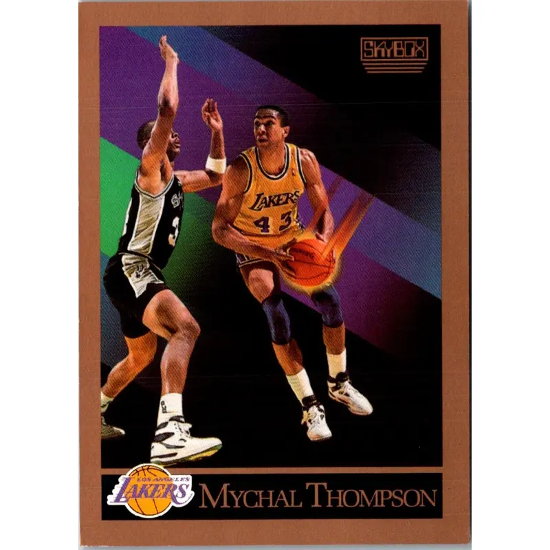 1990 SkyBox Mychal Thompson #141