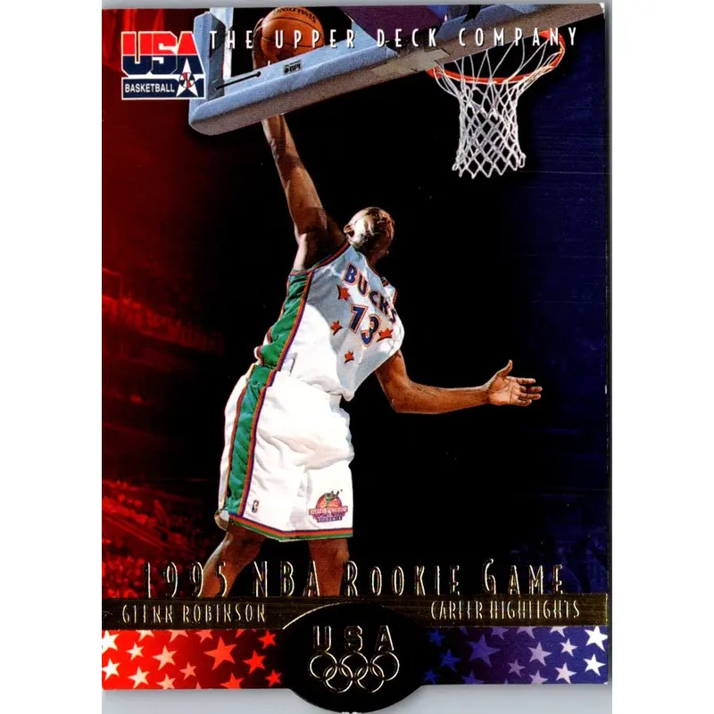 1996 Upper Deck USA Glenn Robinson #33