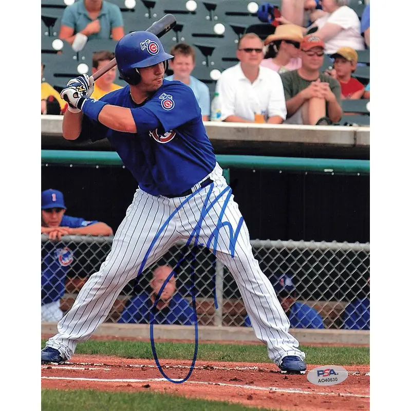 JAKE FOX signed 8x10 photo PSA/DNA Chicago Cubs Autographed