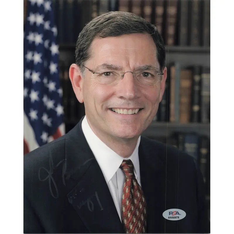 John Barrasso signed 8x10 photo PSA/DNA Autographed
