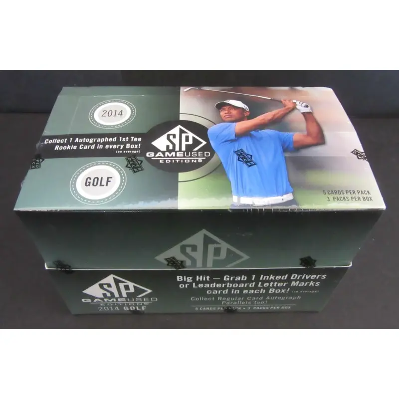 2014 Upper Deck SP Game Used Edition Golf Box (Hobby)
