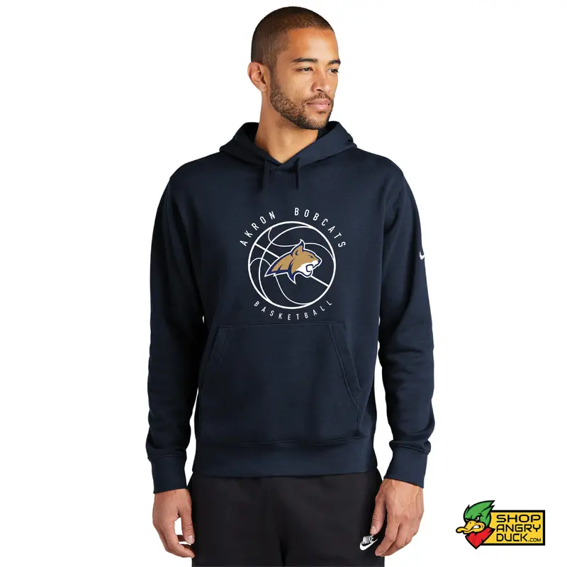 Akron Bobcats Basketball 2024 Ball Nike Hoodie
