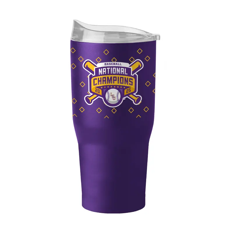 LSU 2025 Baseball Champions 30oz PC Tumbler