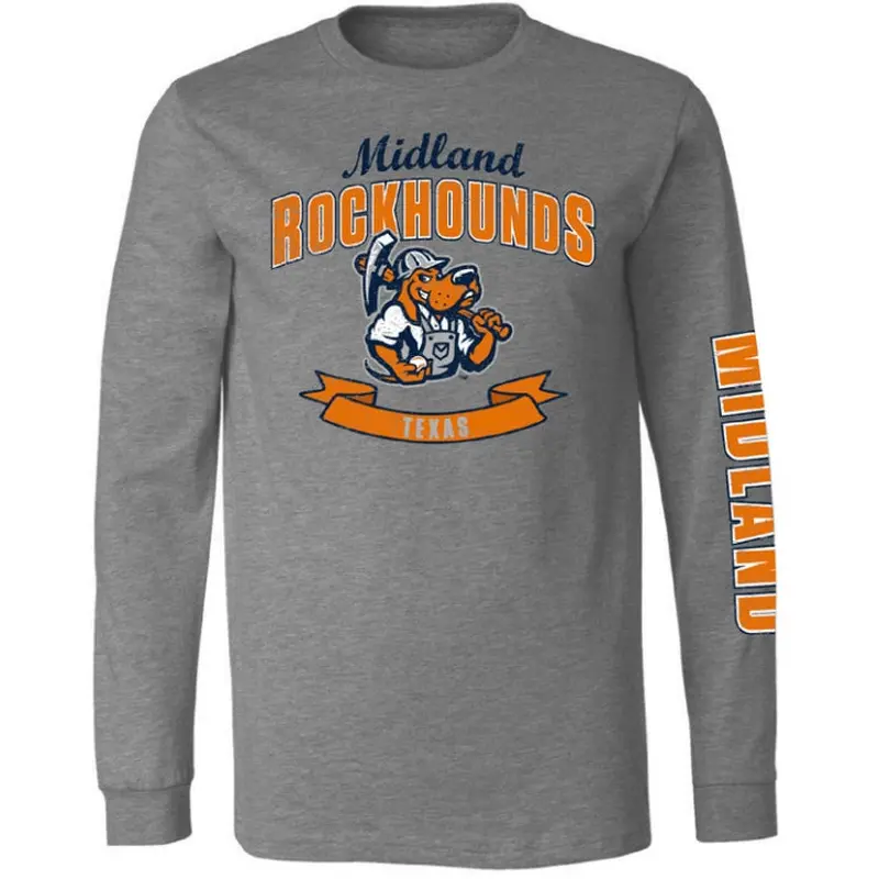 Midland RockHounds 108 Stitches Long Sleeve Tee
