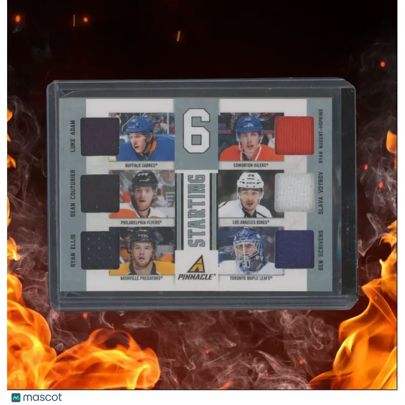 2012-13 Panini Pinnacle Nugent-Hopkins / Couturier / Ellis / Scrives / Adam 6