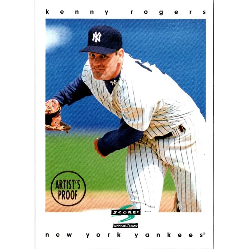 1997 Score Artist's Proofs White Border Kenny Rogers #225