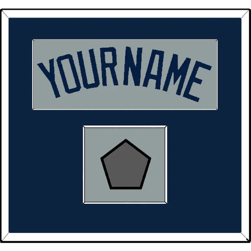 Boston Name & World Series Jersey Patch - Road Gray (2009-2013) - Single Mat 3