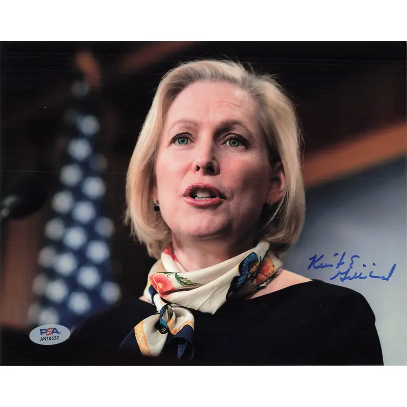 Kristen Gillibrand signed 8x10 photo PSA/DNA Autographed