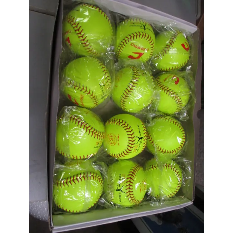 New Champro CSB 13 11" Leather Cover Fastpitch ASA Softball - Dozen