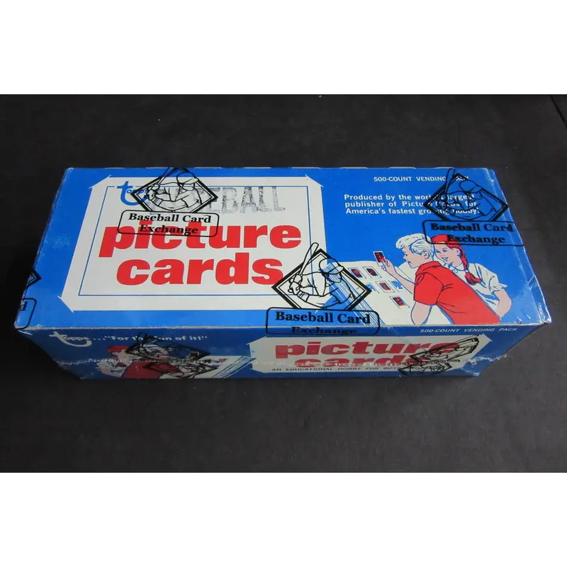 1985 Topps Baseball Unopened Vending Box (FASC)