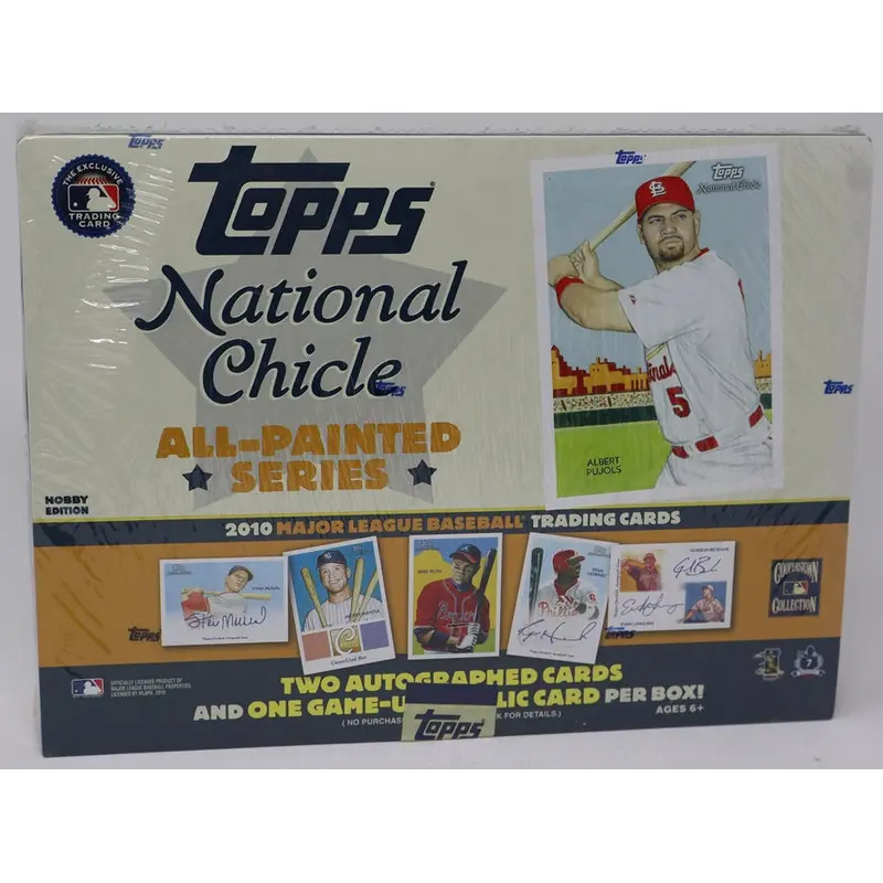 2010 Topps National Chicle Baseball Box (Hobby) (24/8)