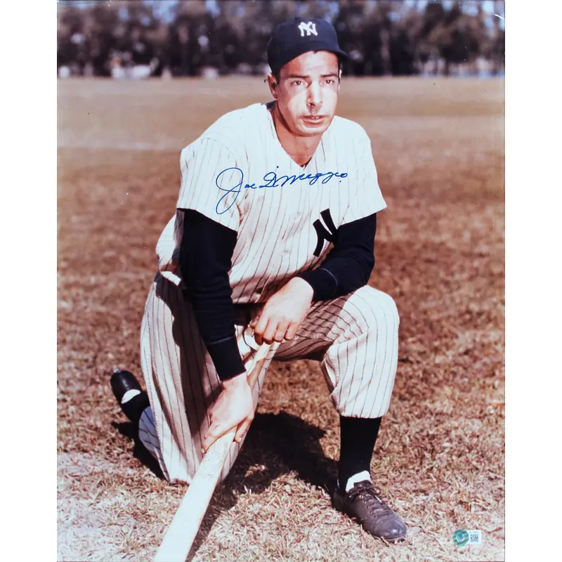 Yankees Joe DiMaggio Authentic Signed 16x20 Photo BAS #AC16653