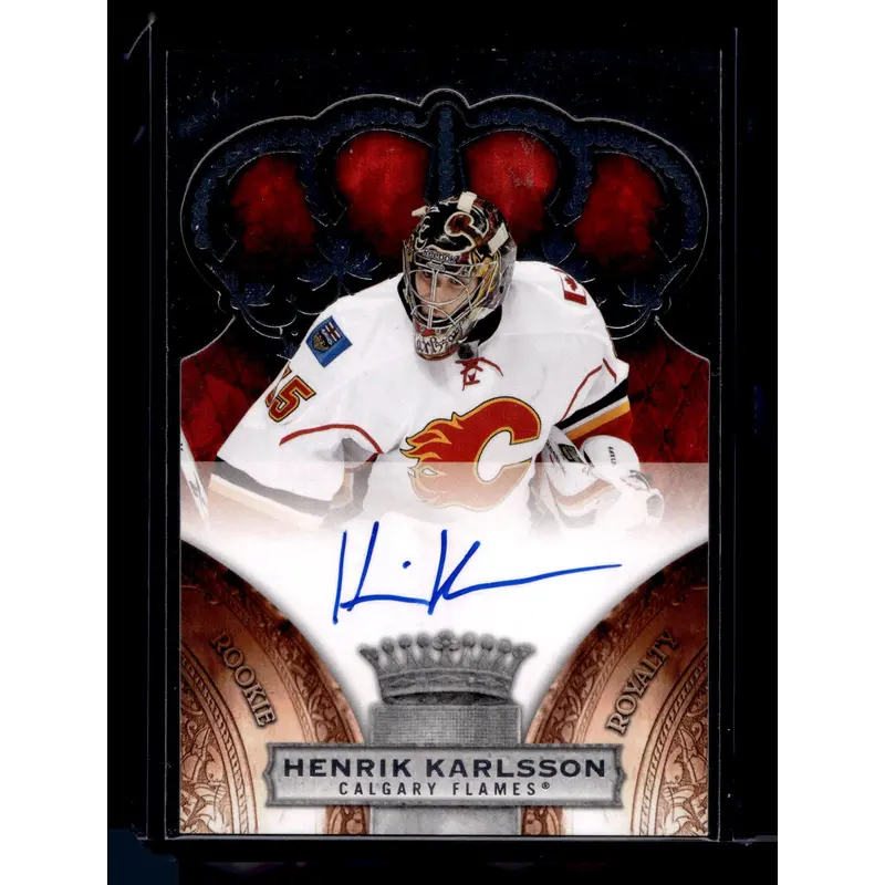 2010-11 Panini Crown Royale - Rookie - Henrik Karlsson #156 /499 RC