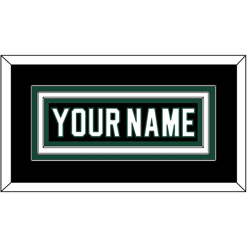 Dallas Nameplate - Road Black (1994-1999) - Triple Mat 2