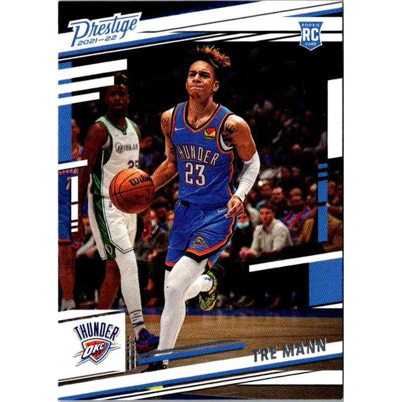 2021 Panini Chronicles Tre Mann #53 Rookie