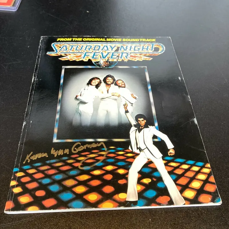 Saturday Night Fever Cast Signed Autographed Vintage Magazine