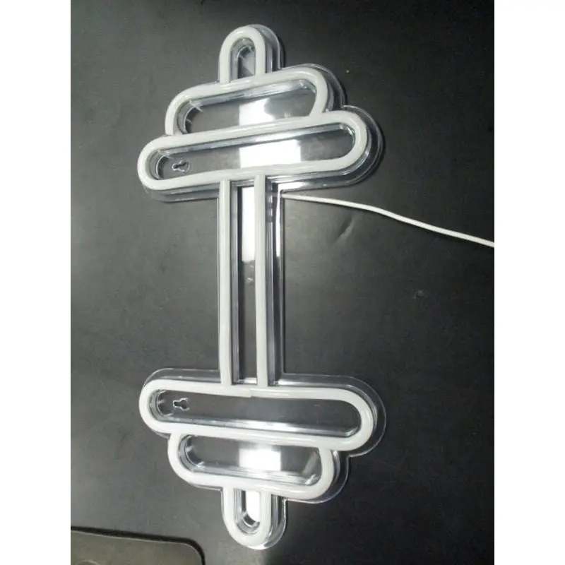 Used Dumbbell Neon Wall Sign