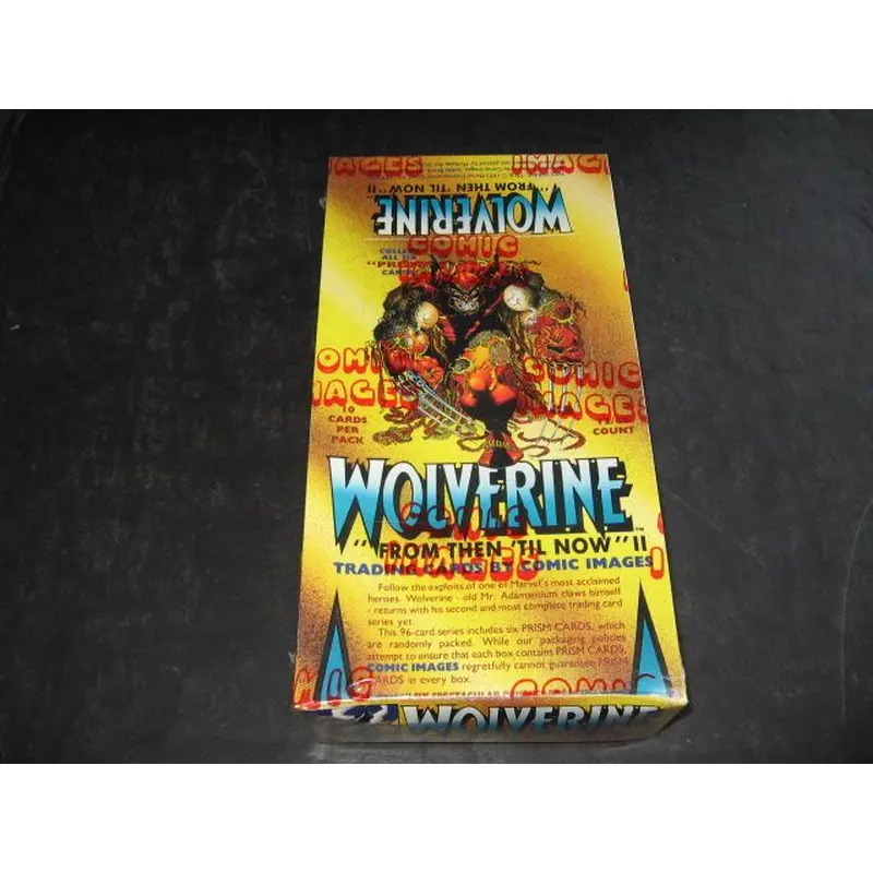 1992 Comic Images Wolverine From Then 'Til Now 2 Box