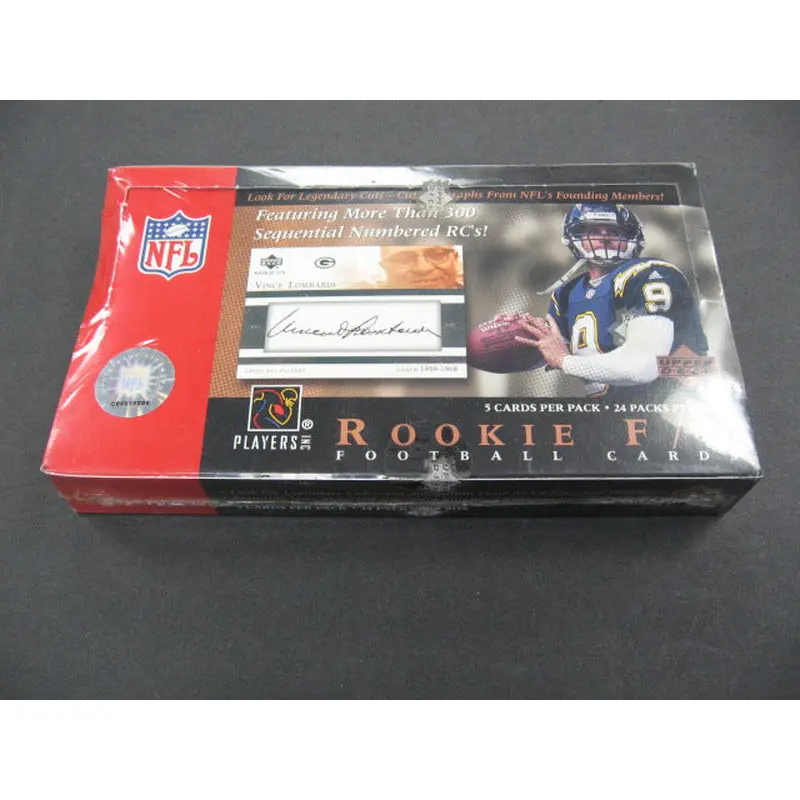 2001 Upper Deck Rookie FX Football Box (Hobby)
